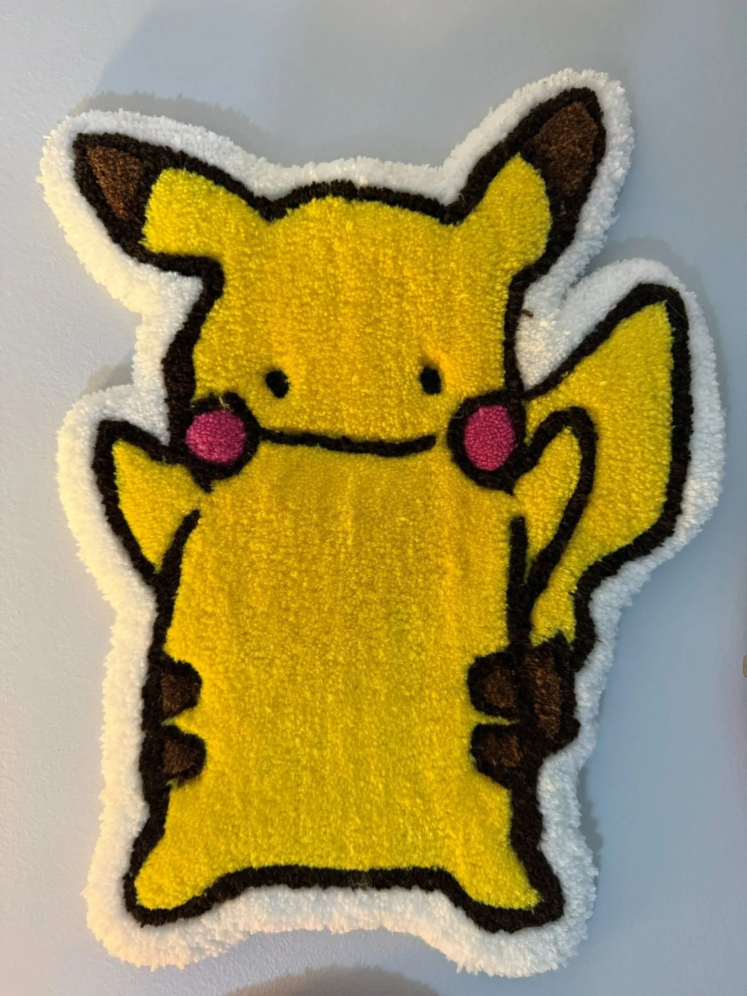 Tapis Pikachu tufté